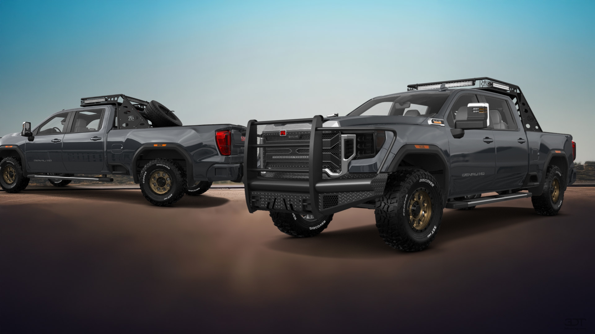 GMC Sierra 2500 HD 4 Door pickup truck 2020 tuning