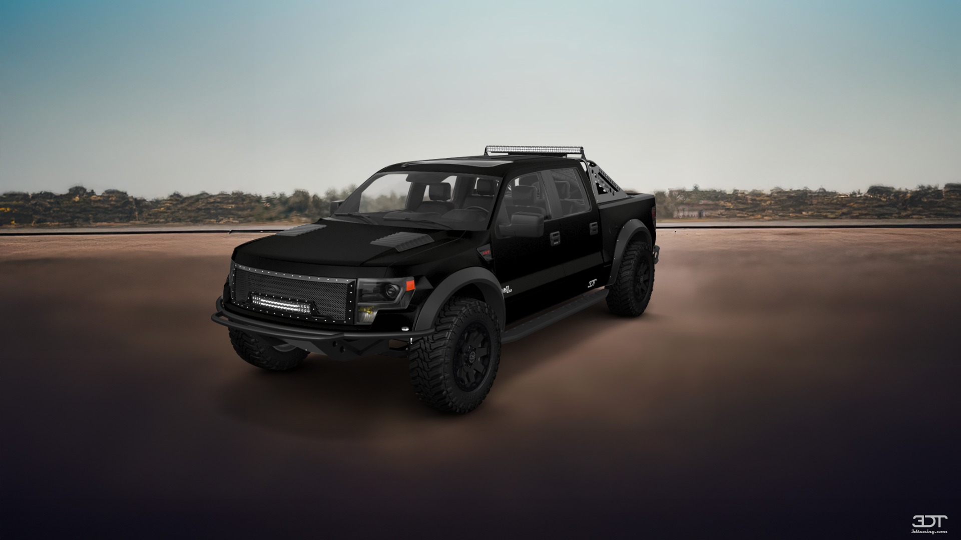 Ford F-150 SVT Raptor 4 Door pickup truck 2013 tuning