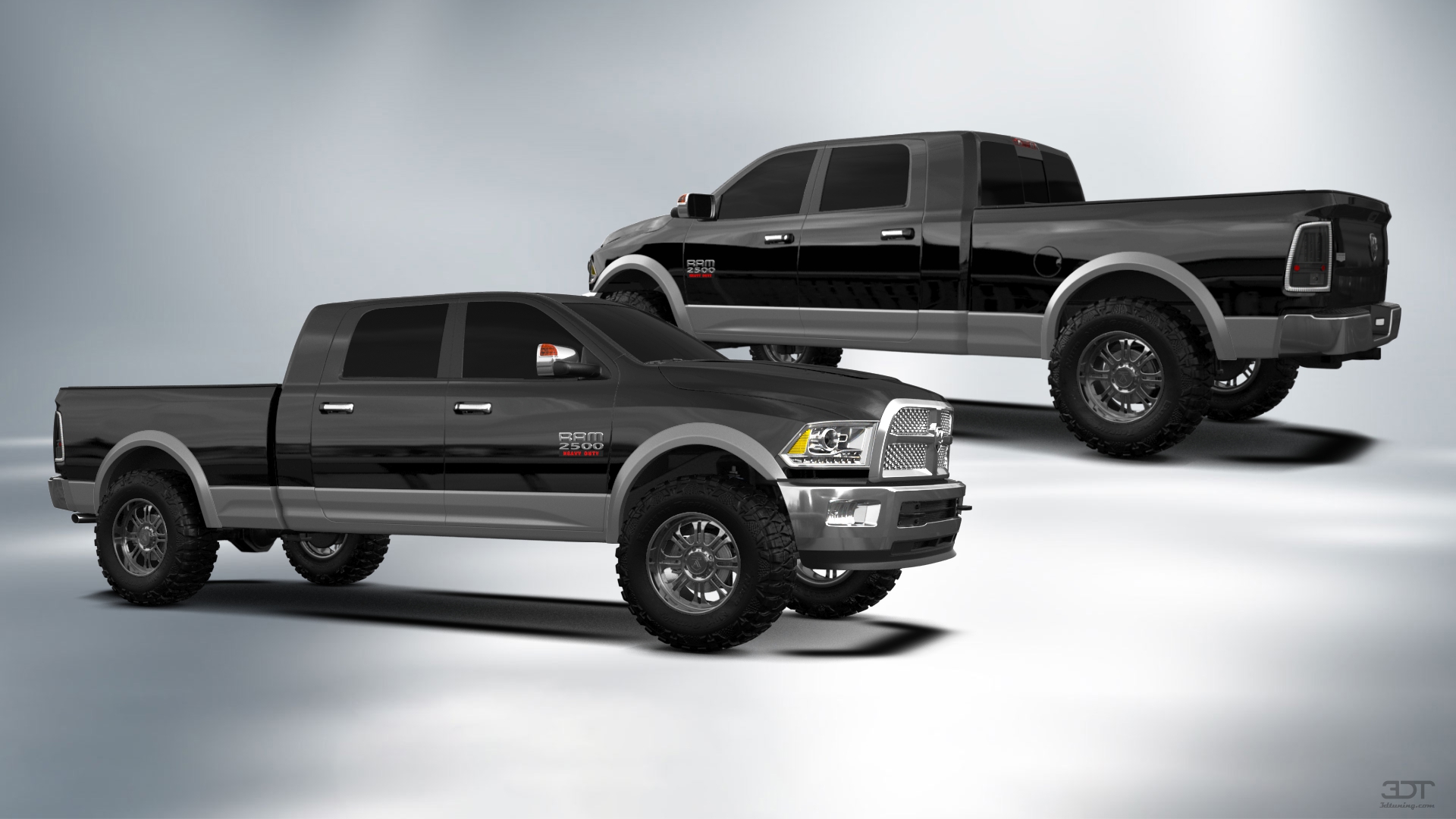 Dodge Ram 2500 Mega Cab 6.4 ft box 4 Door pickup truck 2010