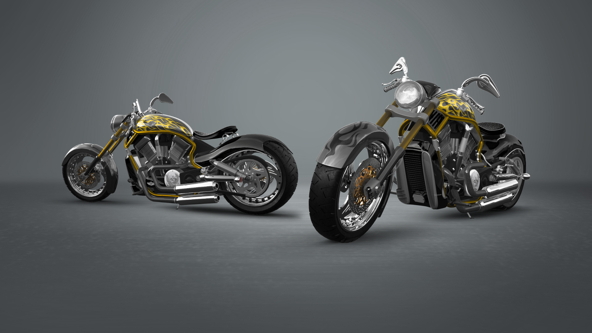 Harley-Davidson Custom Chopper Cruiser 2011