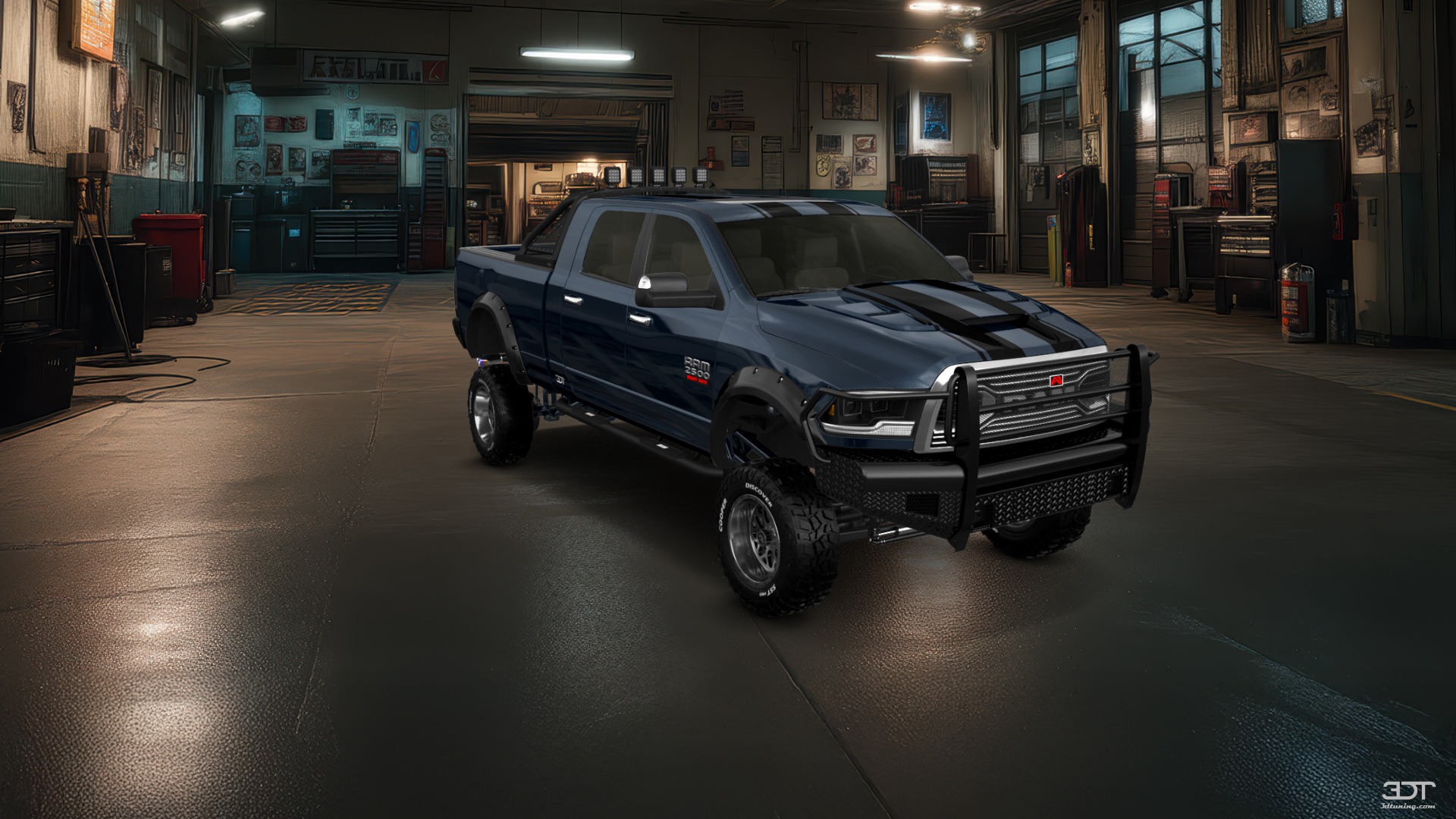 Dodge Ram 2500 Mega Cab 6.4 ft box 4 Door pickup truck 2010 tuning