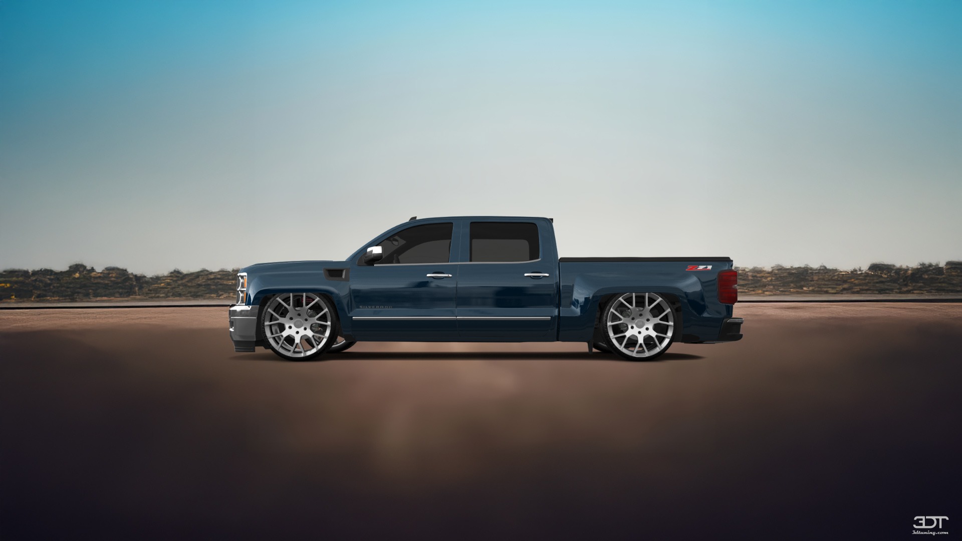 Chevrolet Silverado 1500 4 Door pickup truck 2014 tuning