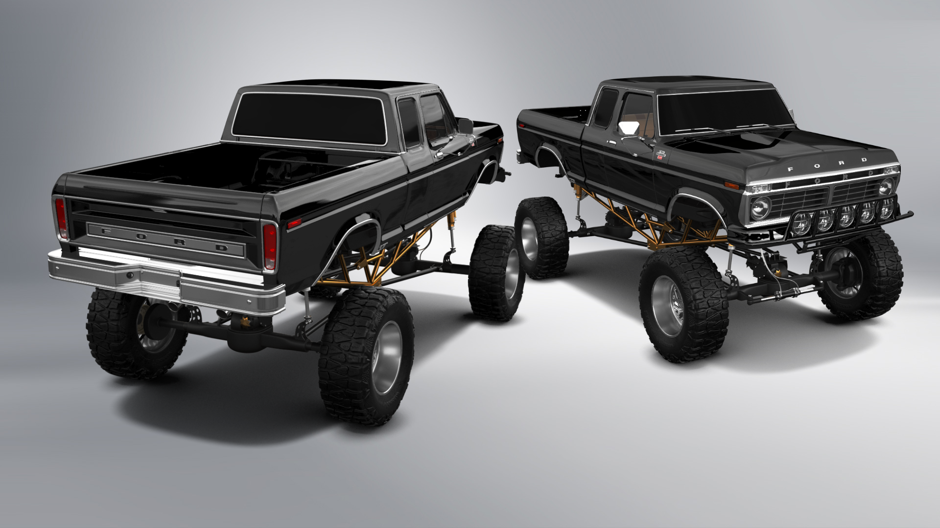 Ford F-150 SuperCab 2 Door pickup truck 1978