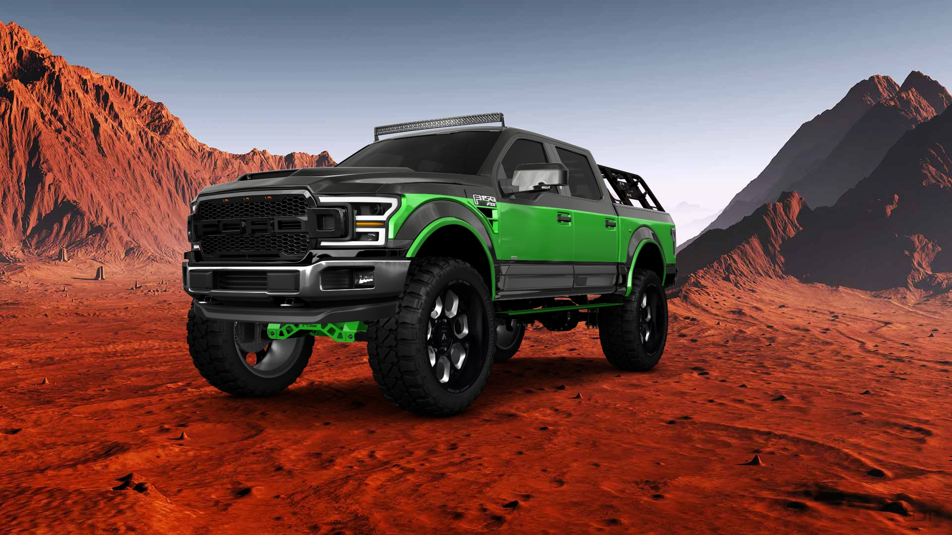 Ford F-150 challenge Truck 4019