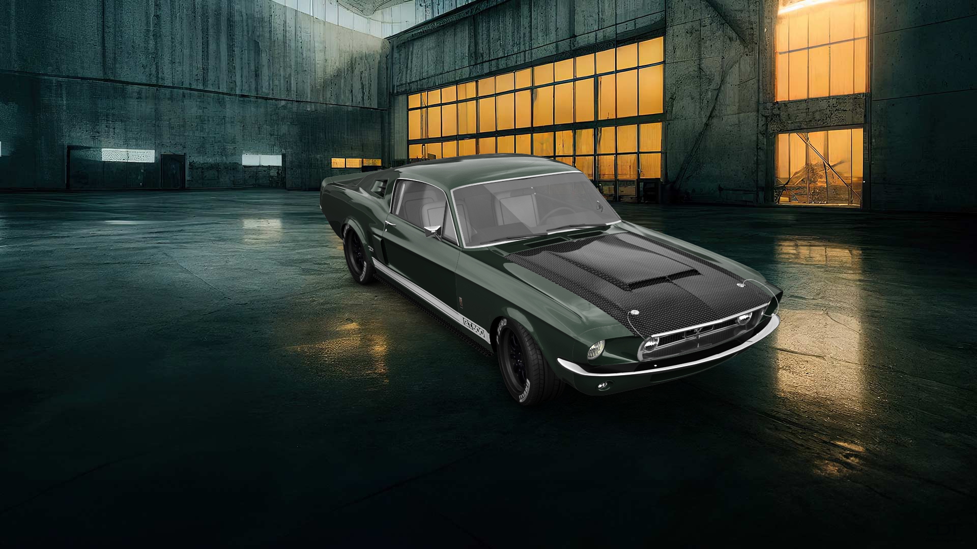 Mustang GT500 2 Door Coupe 1968