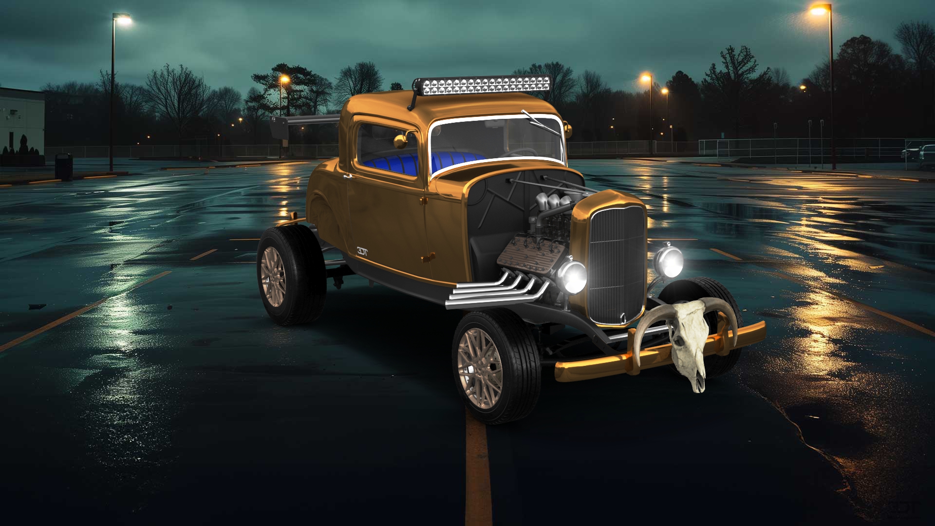 Ford Model B Deluxe 2 Door Coupe 1932 tuning