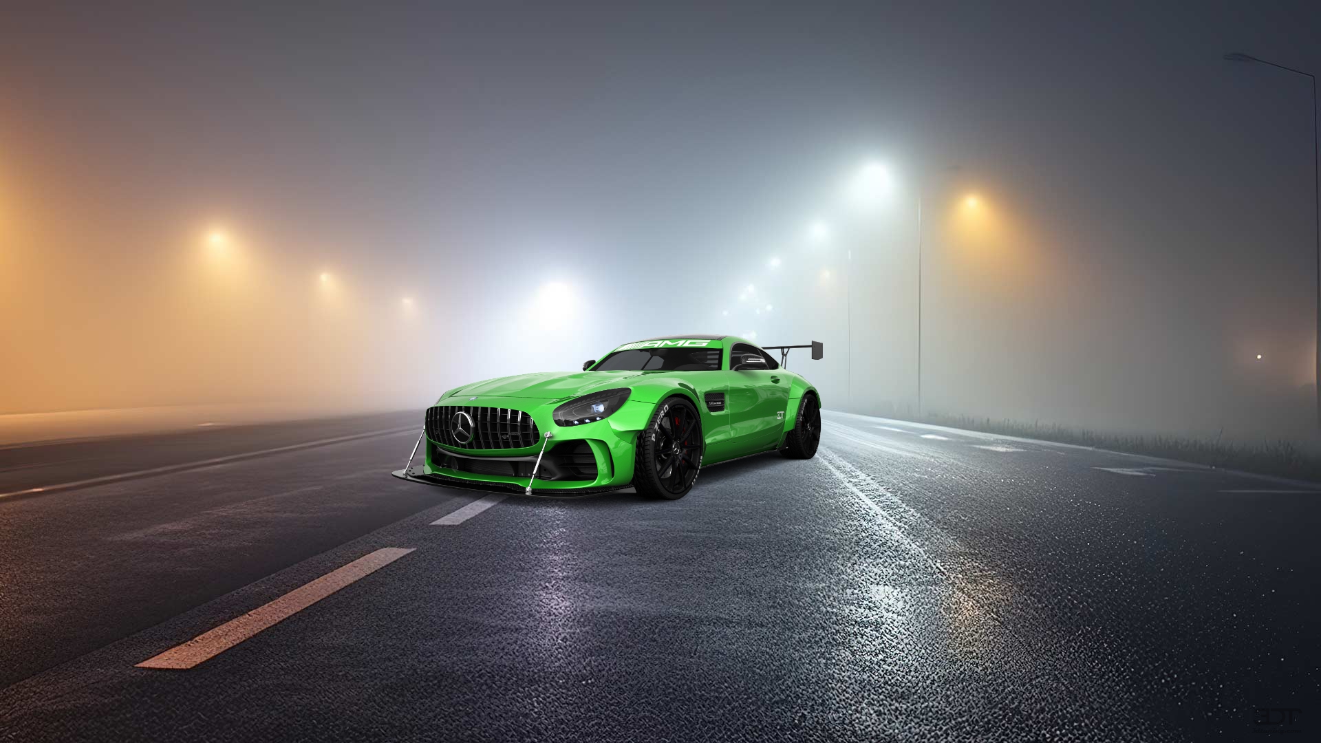 Mercedes AMG GT 2 door fastback coupe 2016