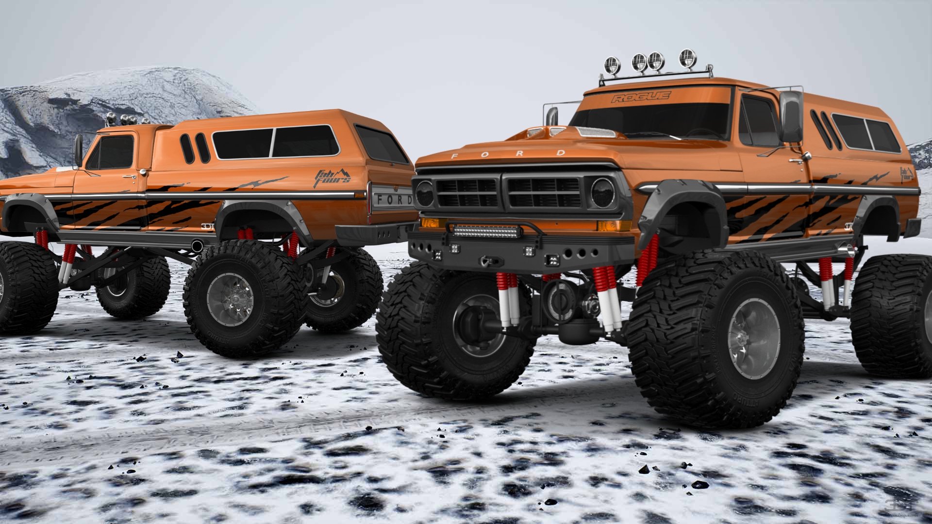 Ford F-250 2 Door pickup truck 1971 Images