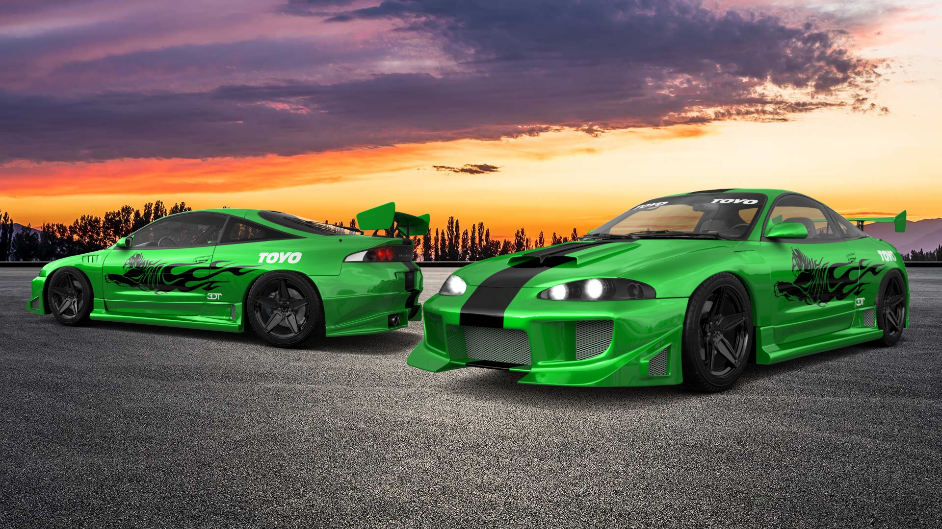 Mitsubishi Eclipse GSX Coupe 1995