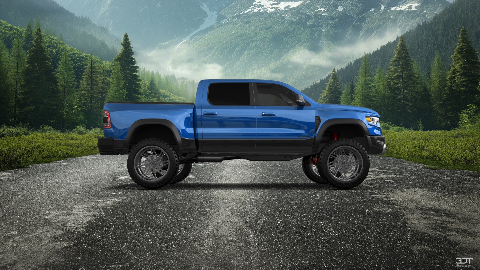 Dodge Ram 1500 TRX 4 Door pickup truck 2021