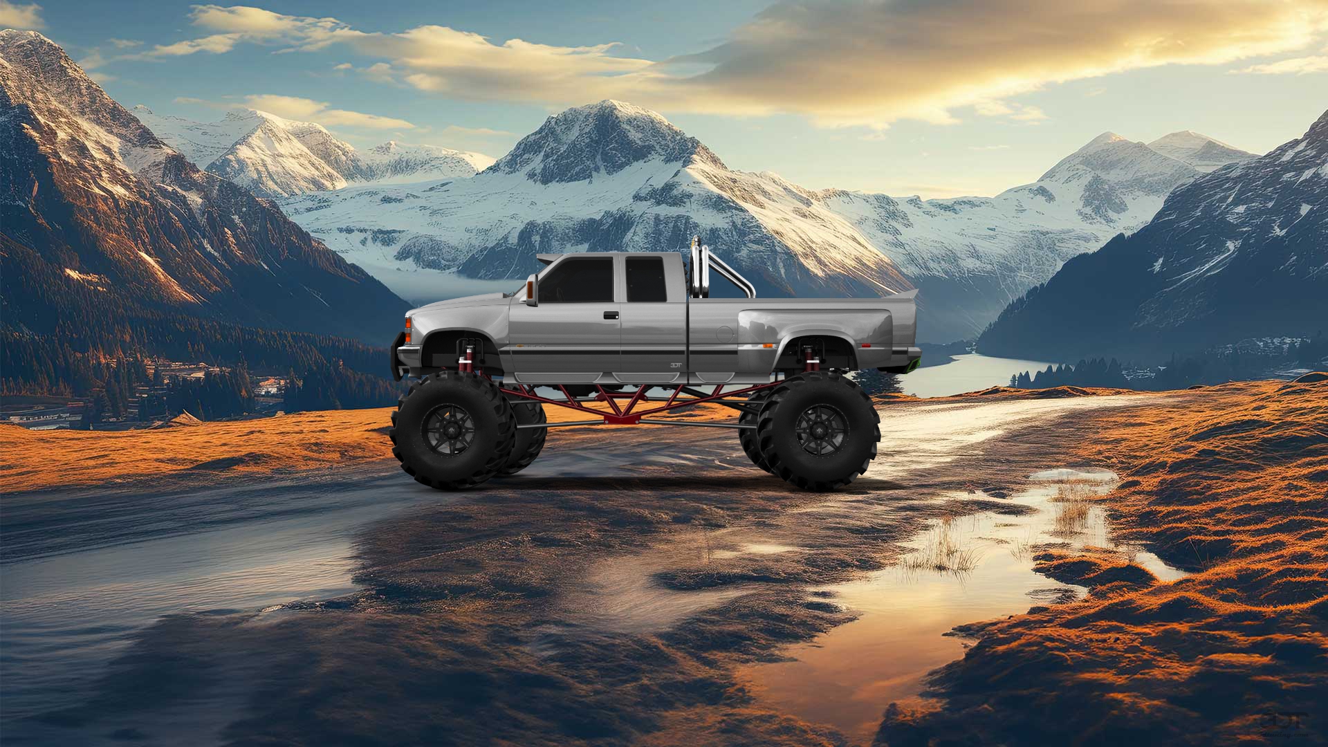 Chevrolet K3500 Extended Cab Pickup Truck 1988 tuning