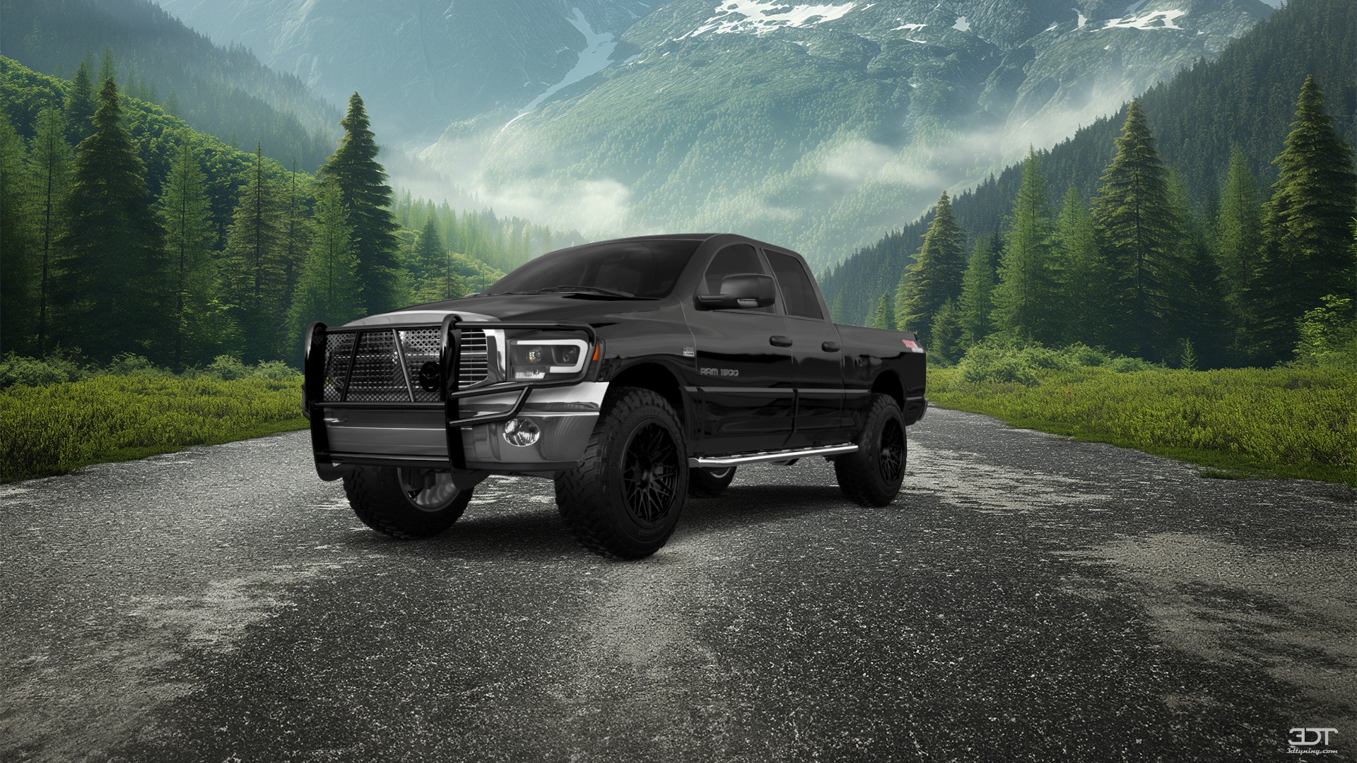 Dodge Ram 1500 Quad-Cab 4 Door pickup truck 2006 tuning