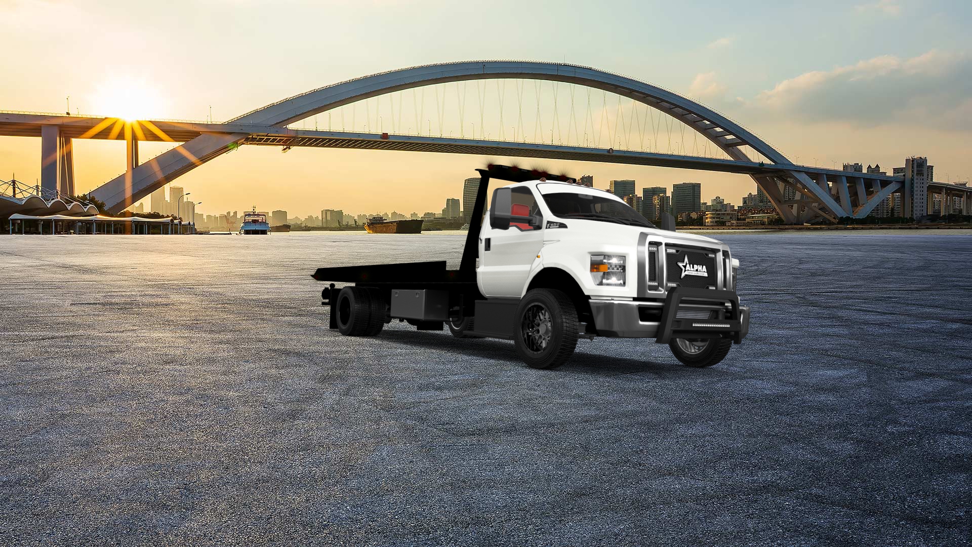 Ford F-650 Tow Truck Pickup 2016