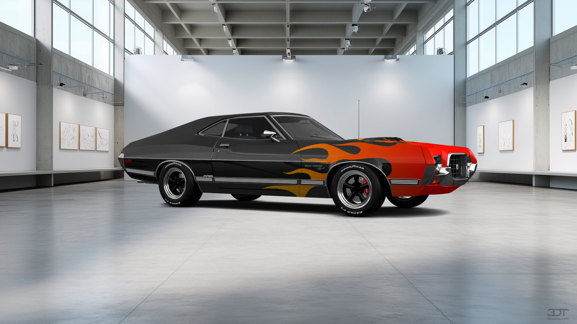 Ford Gran Torino Sport 2 Door Hardtop 1972 tuning