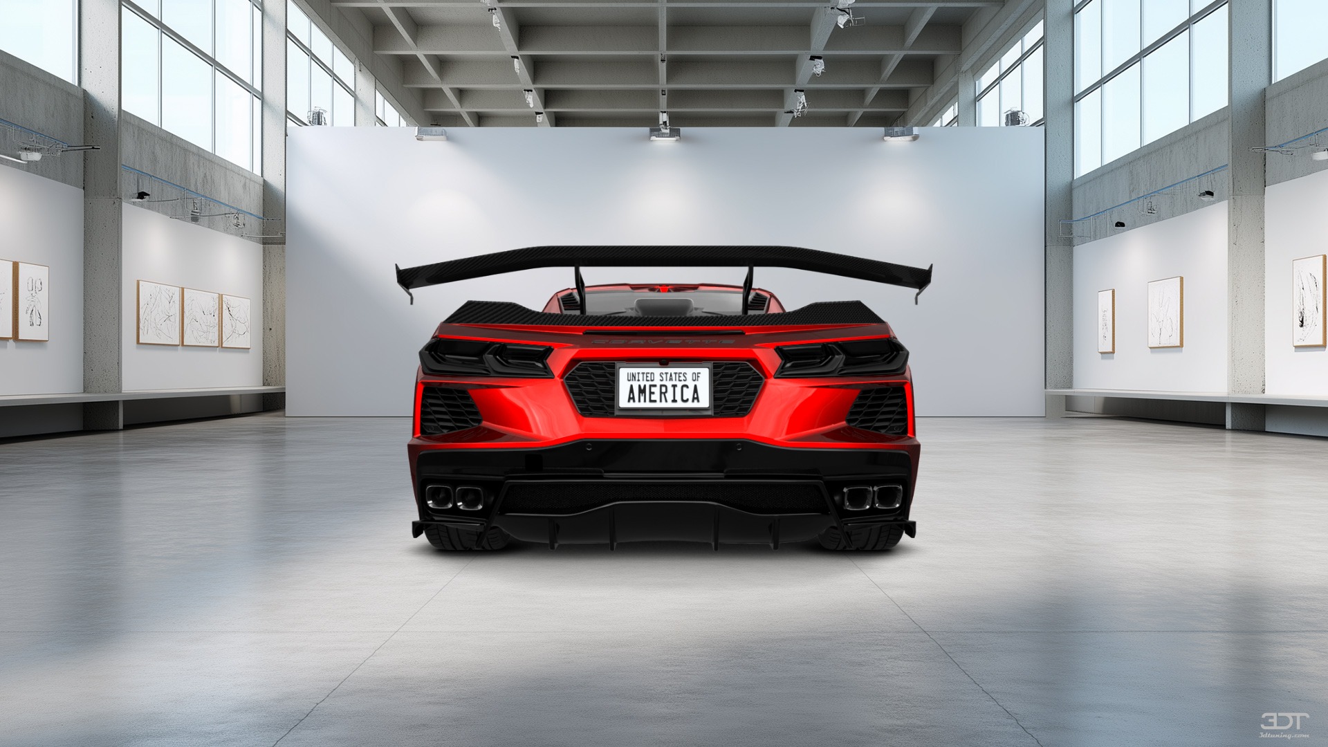 Chevrolet Corvette 2 door targa top 2020 tuning