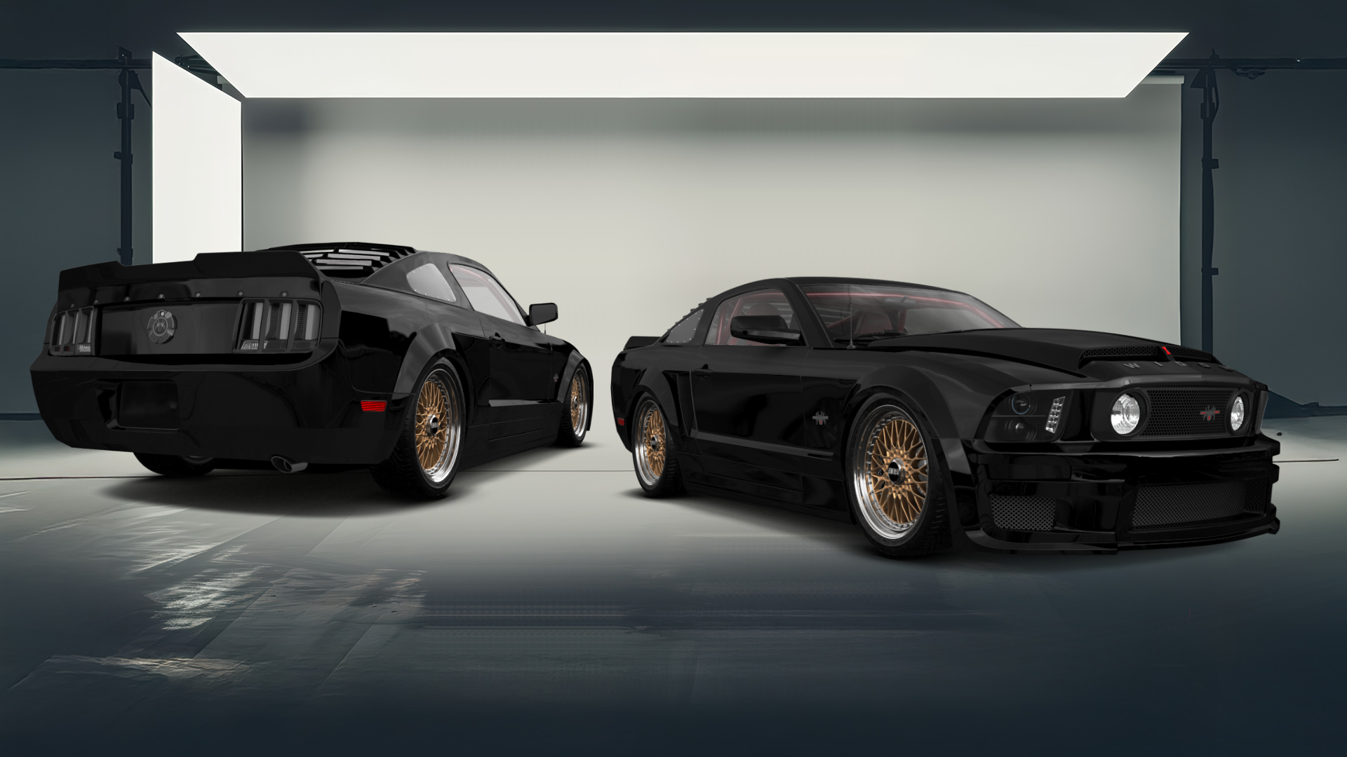 Ford Mustang 2 Door Coupe 2006 tuning