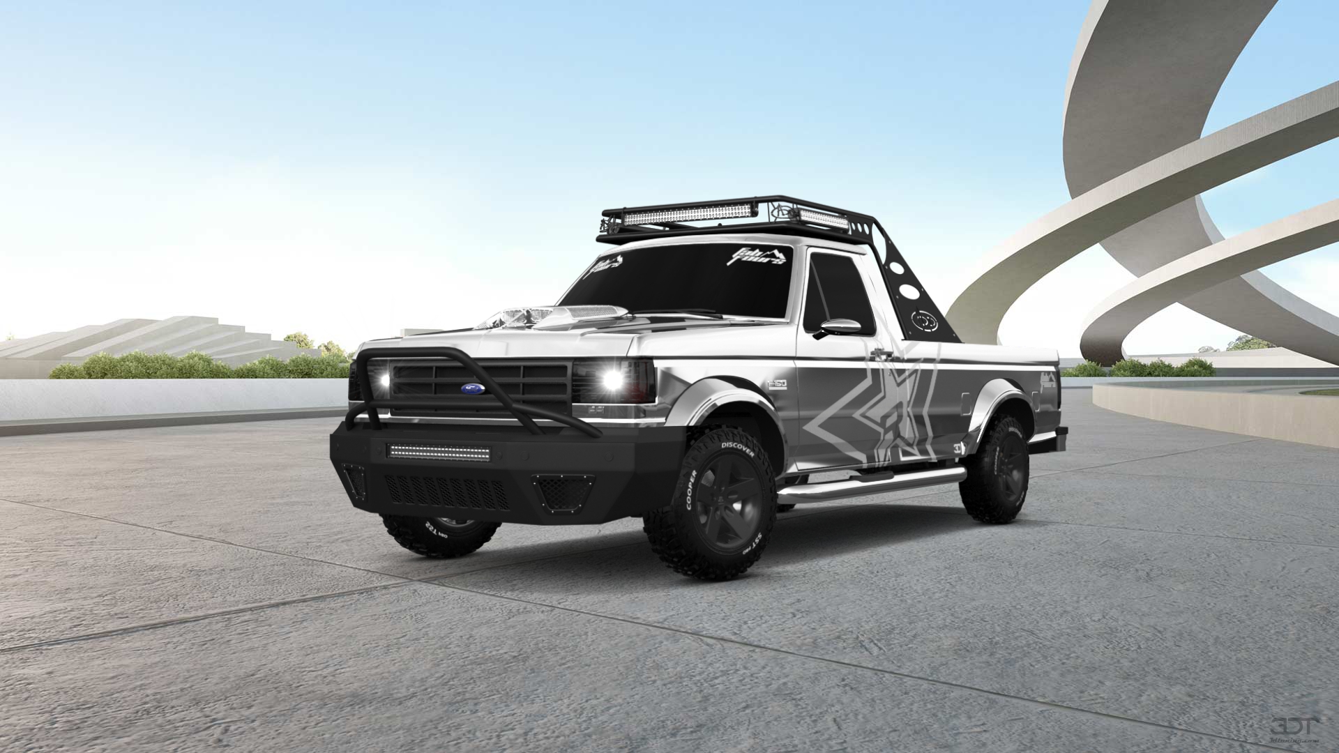 Ford F-150 2 Door pickup truck 1987 tuning