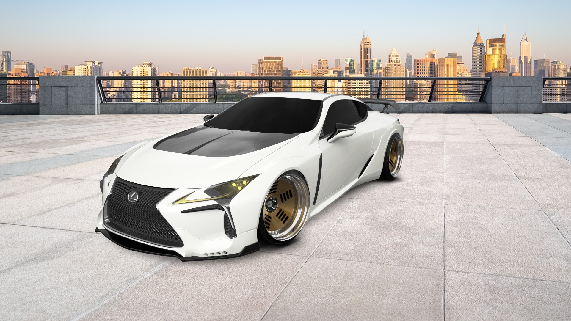 Tuning Lexus LC500 2 door fastback coupe 2017