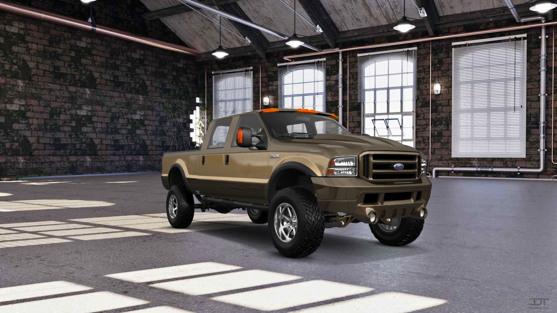 Tuning Ford F-250 Crew Cab 4 Door pickup truck 1999