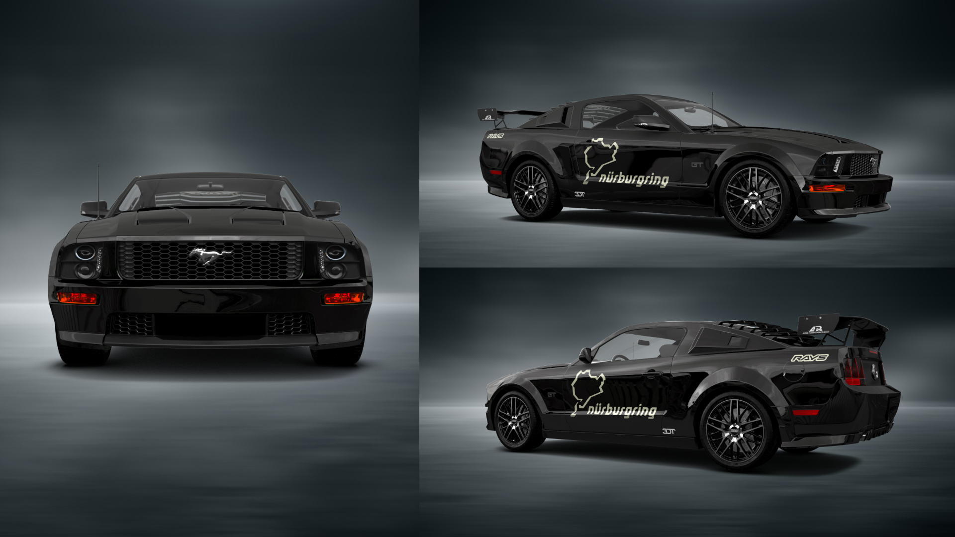 Ford Mustang 2 Door Coupe 2006 tuning