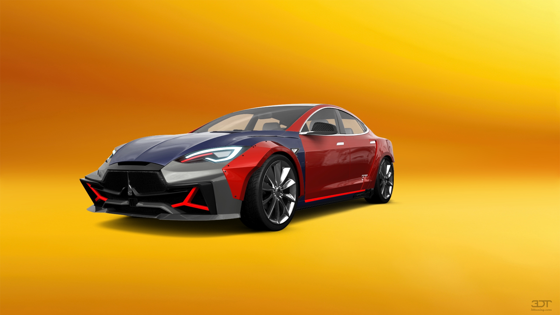 Tesla Model S 5 Door Liftback 2013 tuning