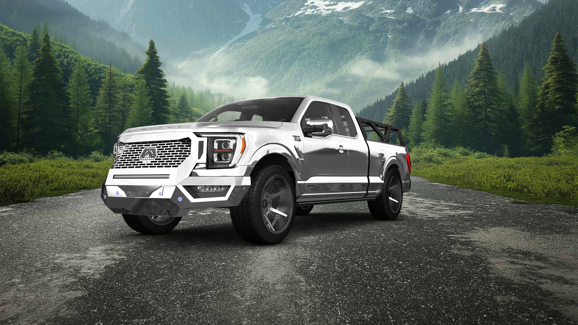 Ford F-150 Double Cab Pickup Truck 2021