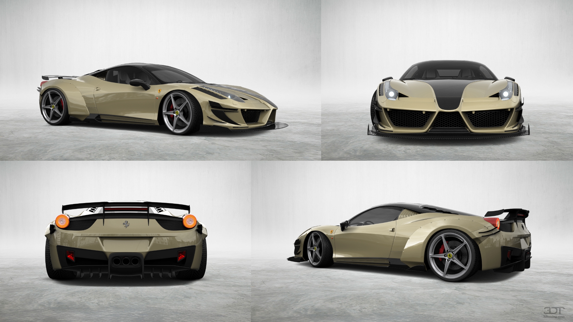 Ferrari 458 Italia 2 door spider 2010 tuning