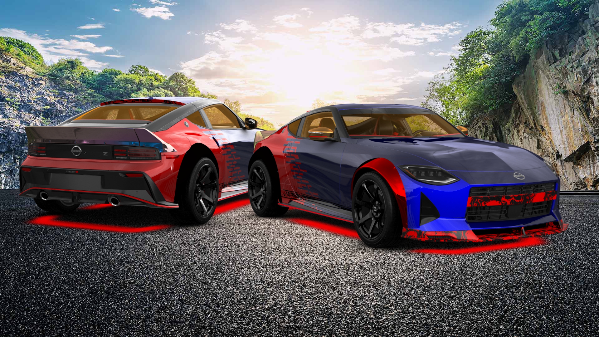 Nissan Z 2 door fastback coupe 2022 tuning
