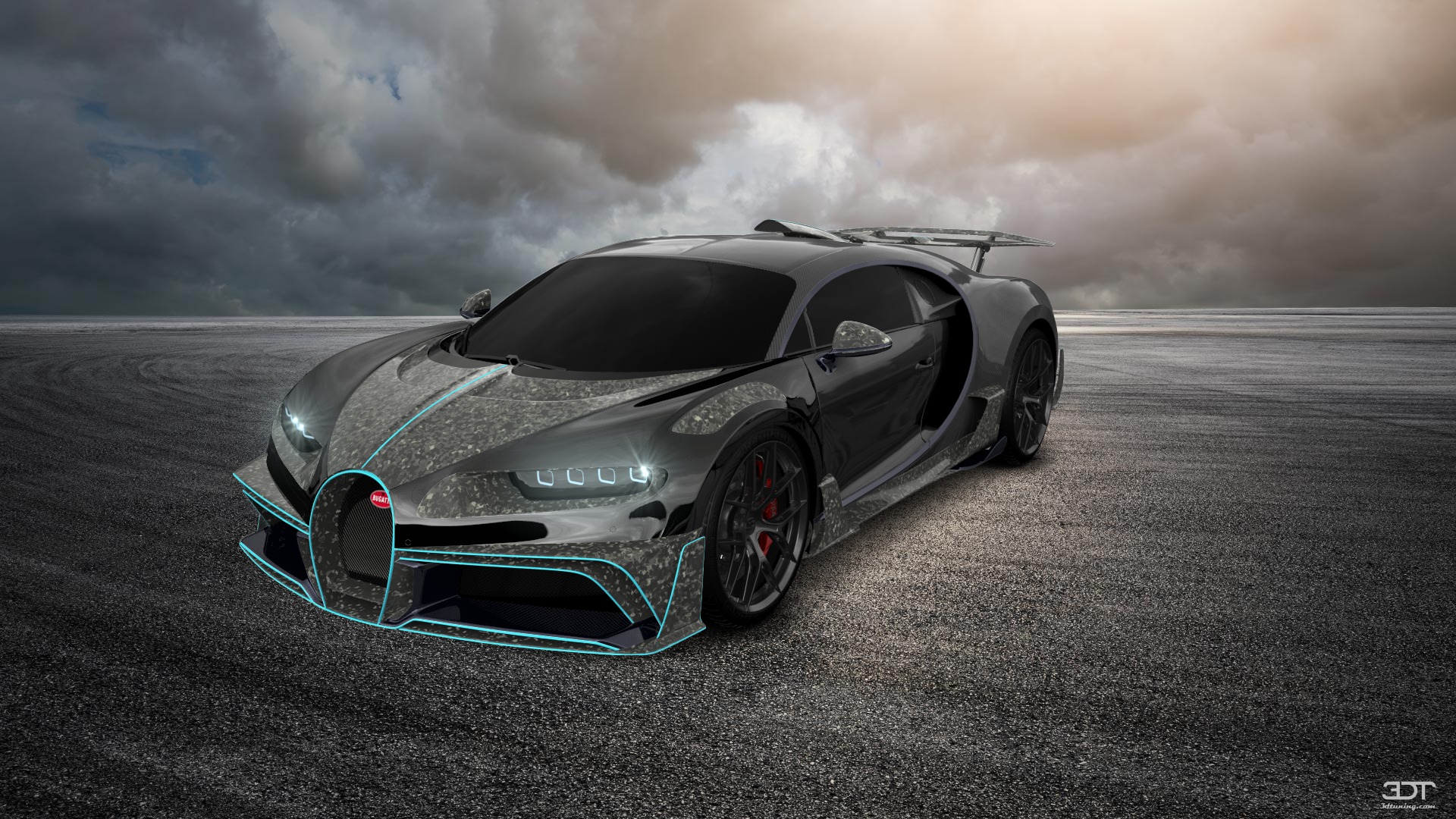 Bugatti Chiron 2 Door Coupe 2016