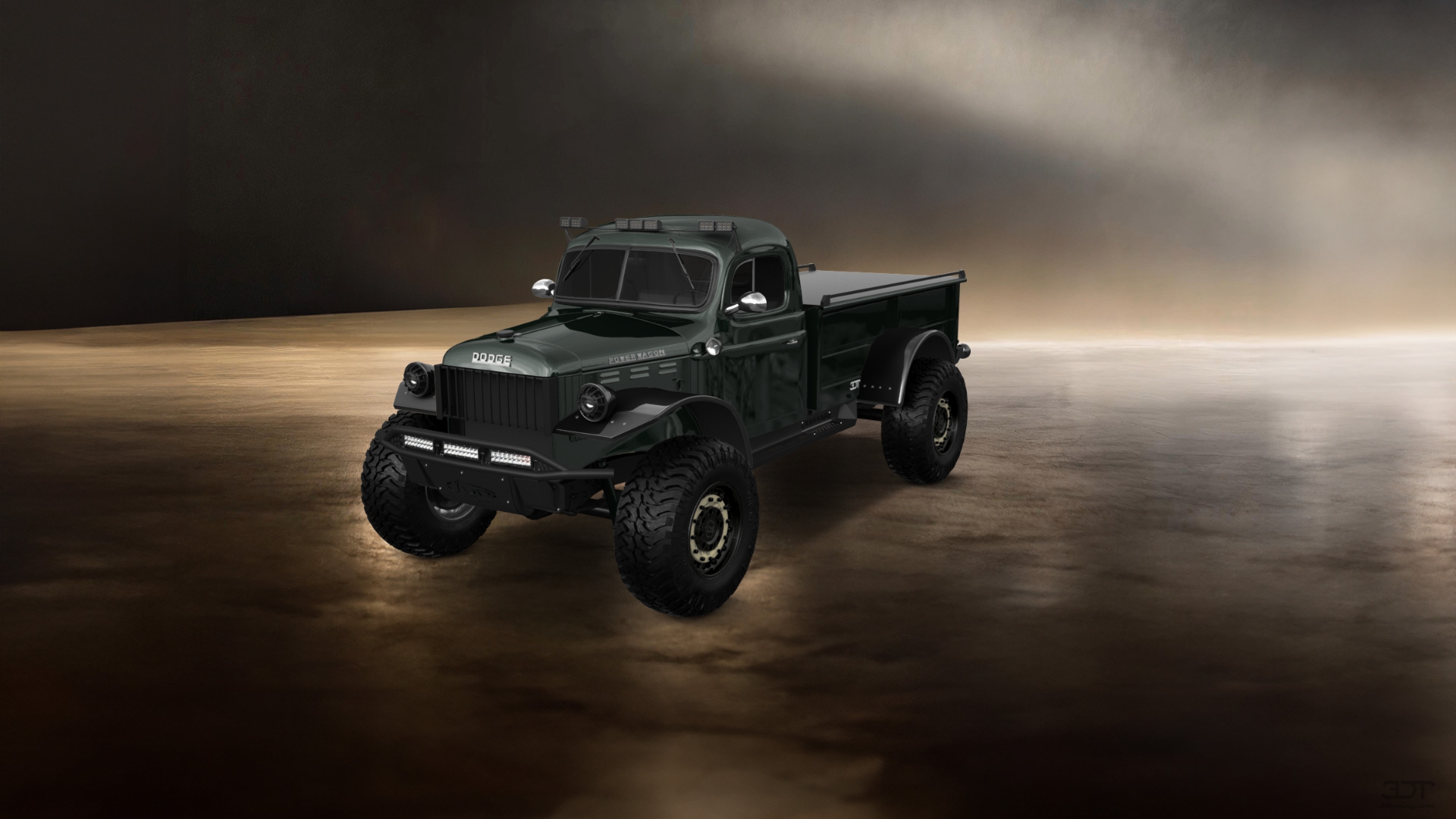 Dodge Power Wagon 2 Door pickup truck 1947 tuning