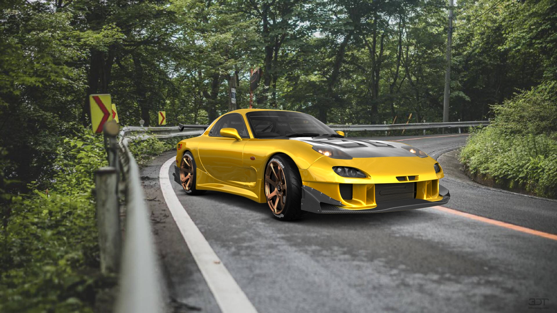 Mazda RX-7 2 Door Coupe 1997 tuning
