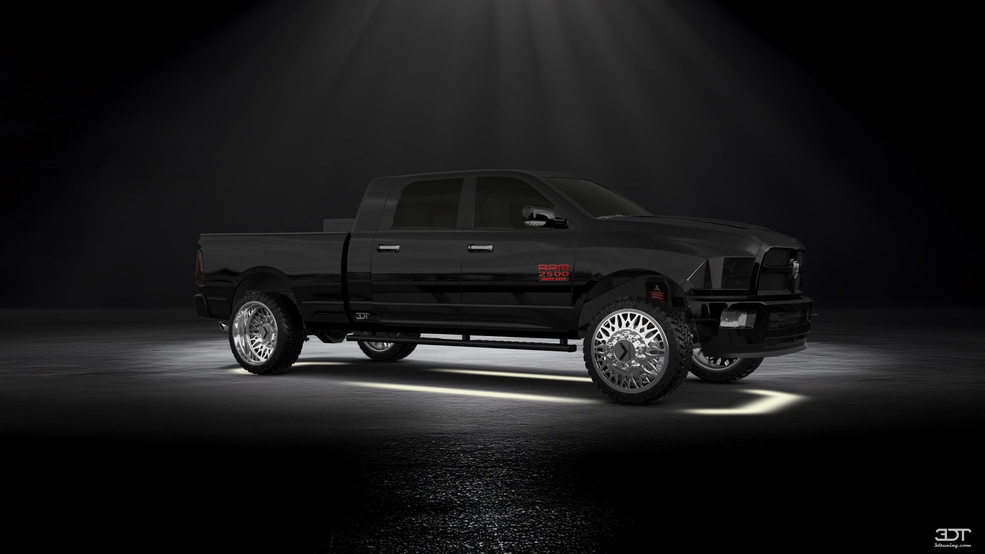 Dodge Ram 2500 Mega Cab 6.4 ft box 4 Door pickup truck 2010 tuning
