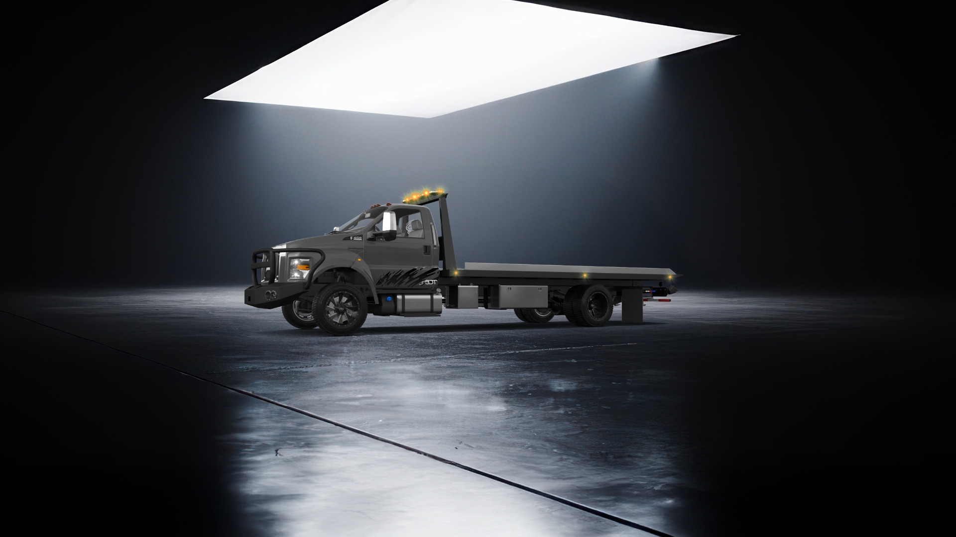 Ford F-650 Tow Truck Pickup 2016 tuning