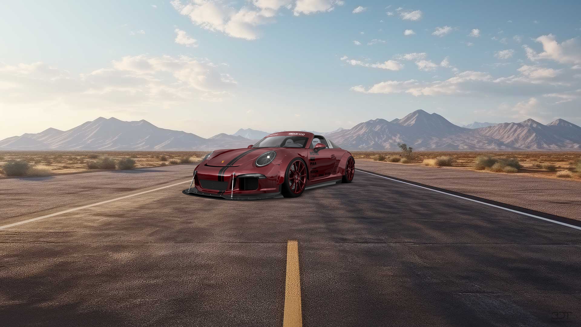 Porsche 911 Carrera Targa top 2014 tuning