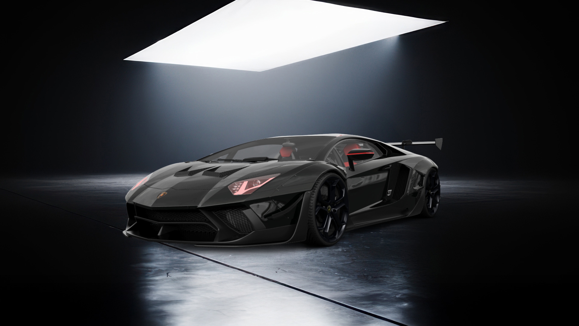 Lamborghini Aventador 2 Door Coupe 2012 tuning