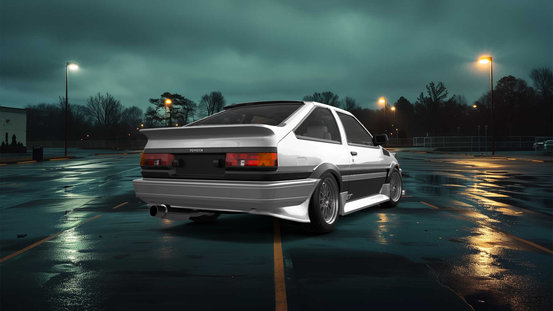 Toyota AE86 3 Door Hatchback 1985 Images