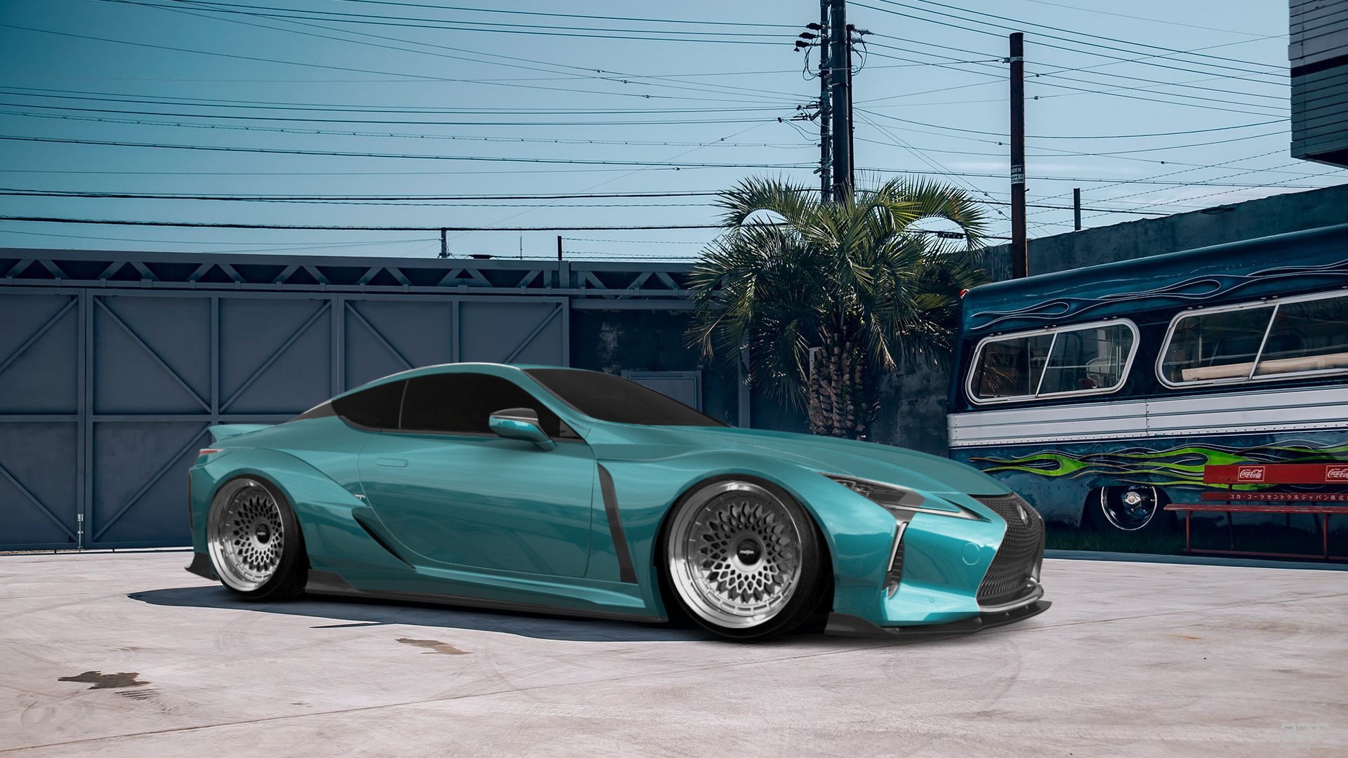 Lexus LC500 2 door fastback coupe 2017
