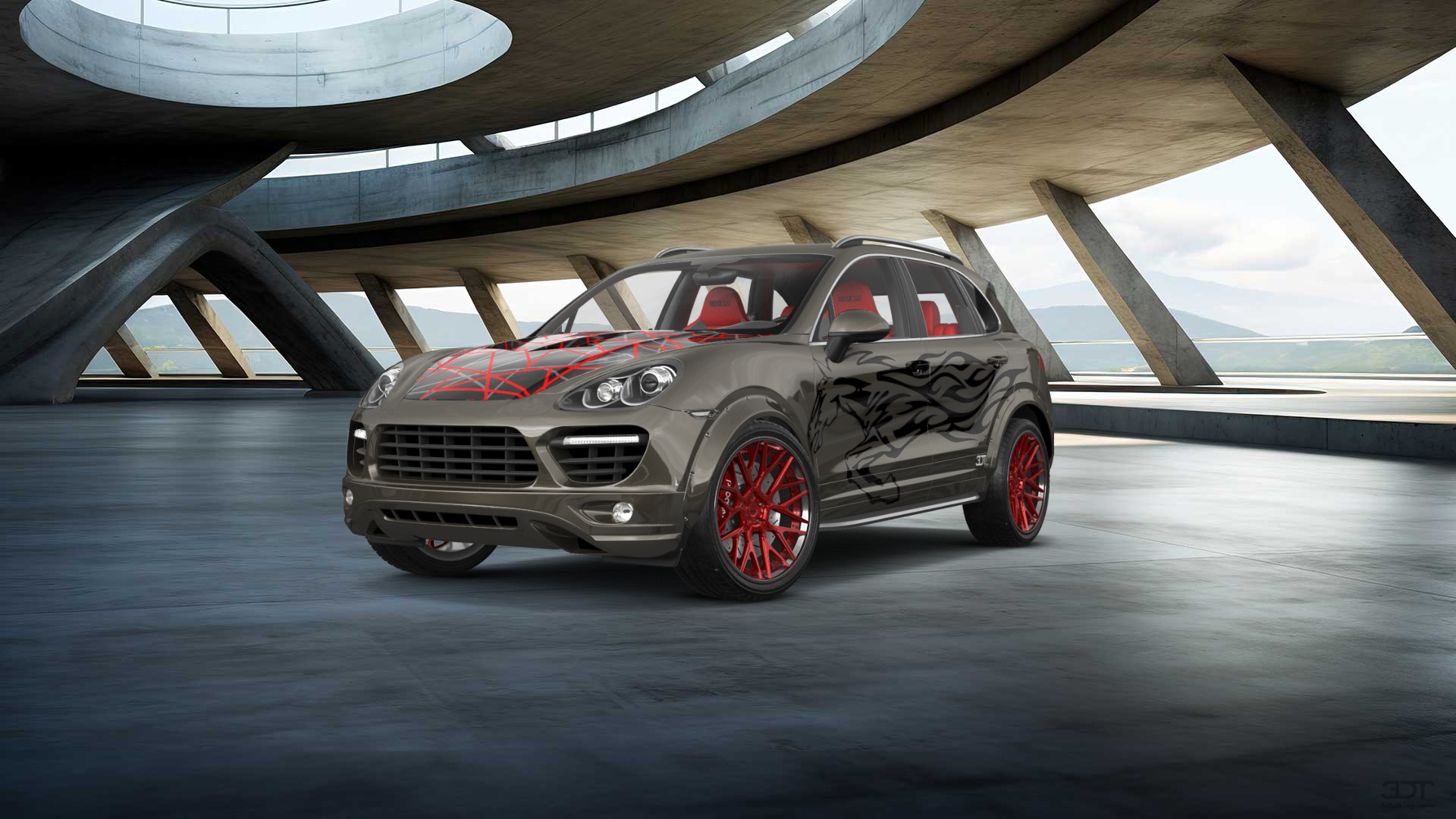 Porsche Cayenne Luxury SUV 2012 tuning