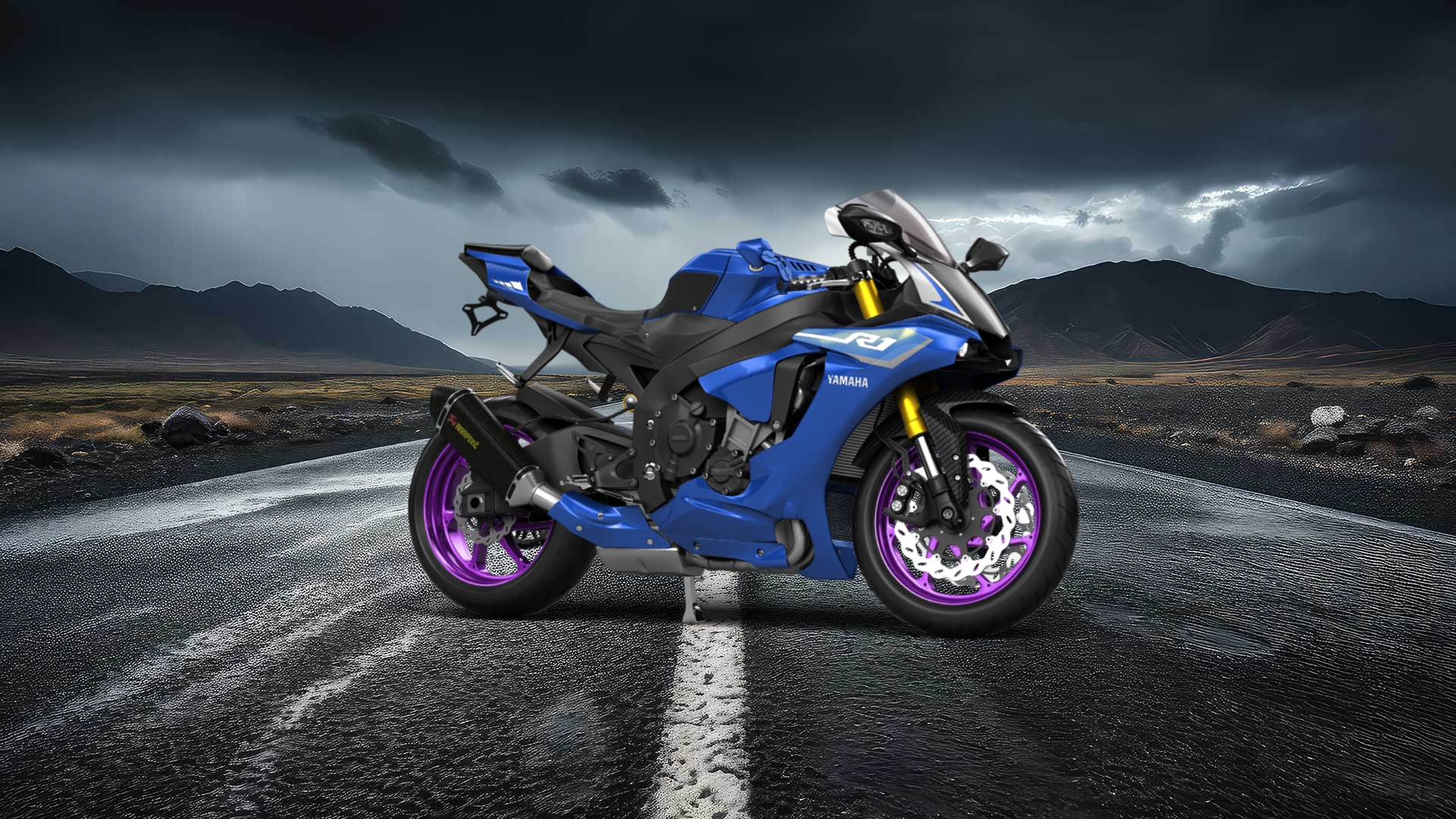 Yamaha YZF R1 Sport Bike 2015 tuning