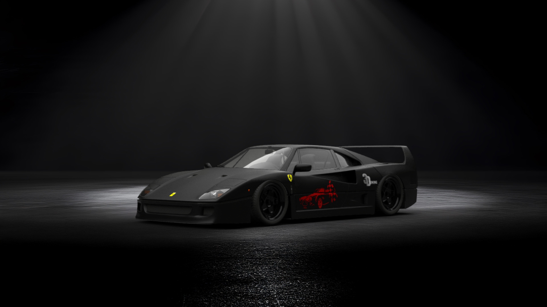 Ferrari F40 Coupe 1987 tuning