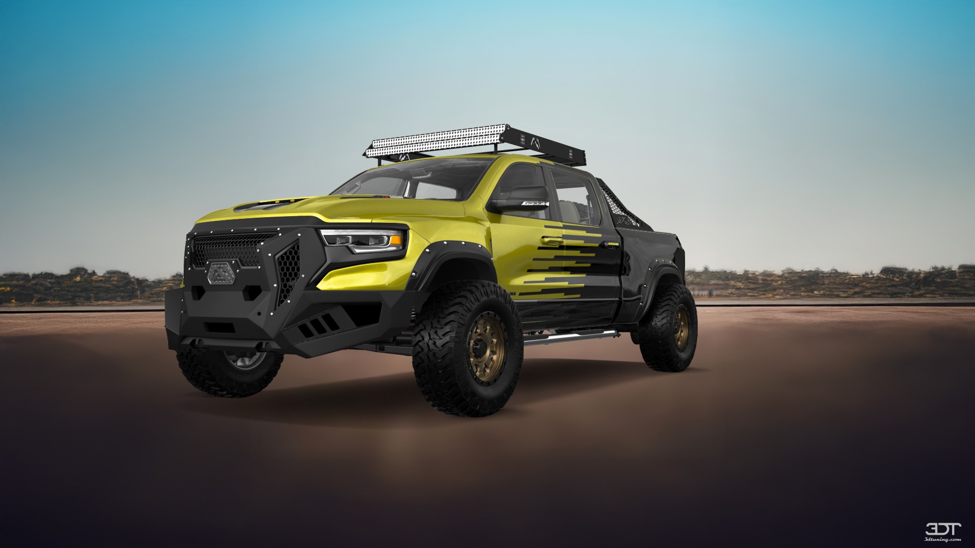 Dodge Ram 1500 TRX 4 Door pickup truck 2021 tuning