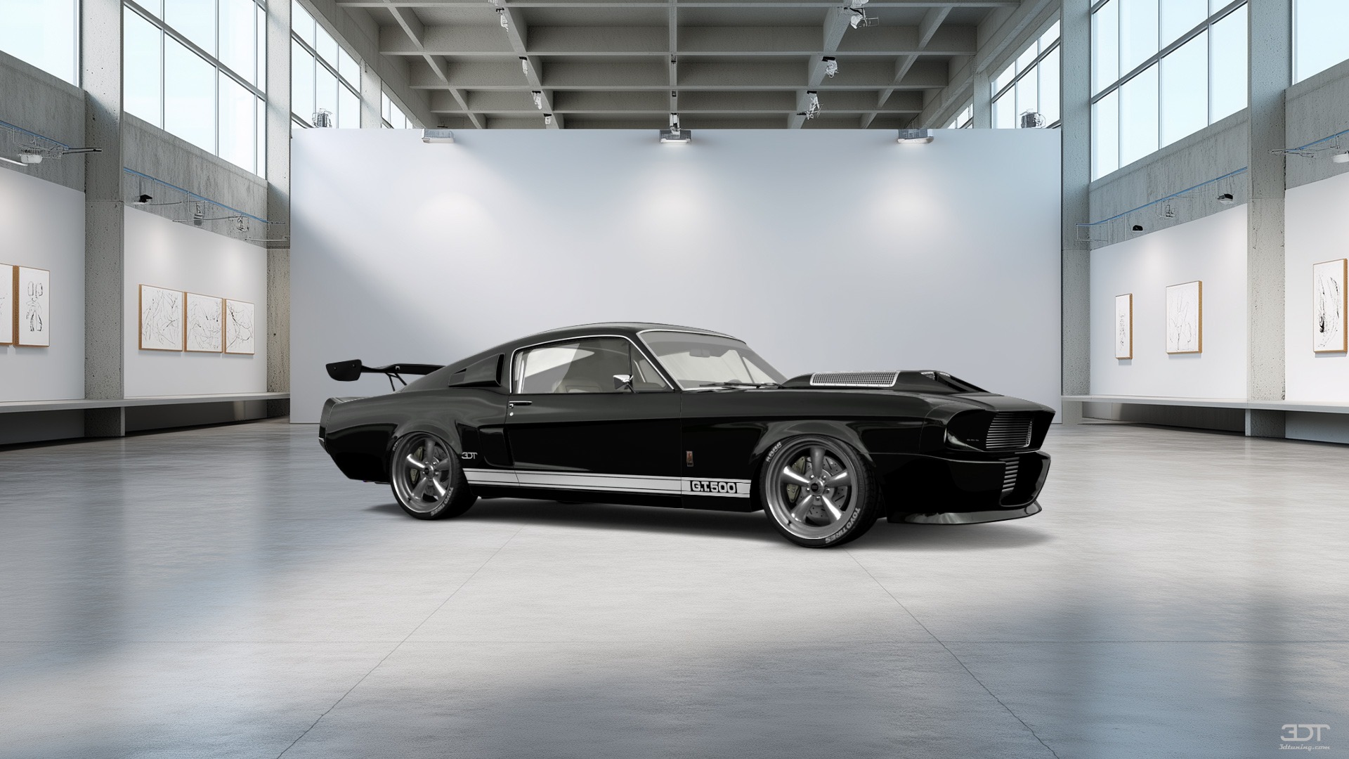 Mustang GT500 2 Door Coupe 1968 tuning