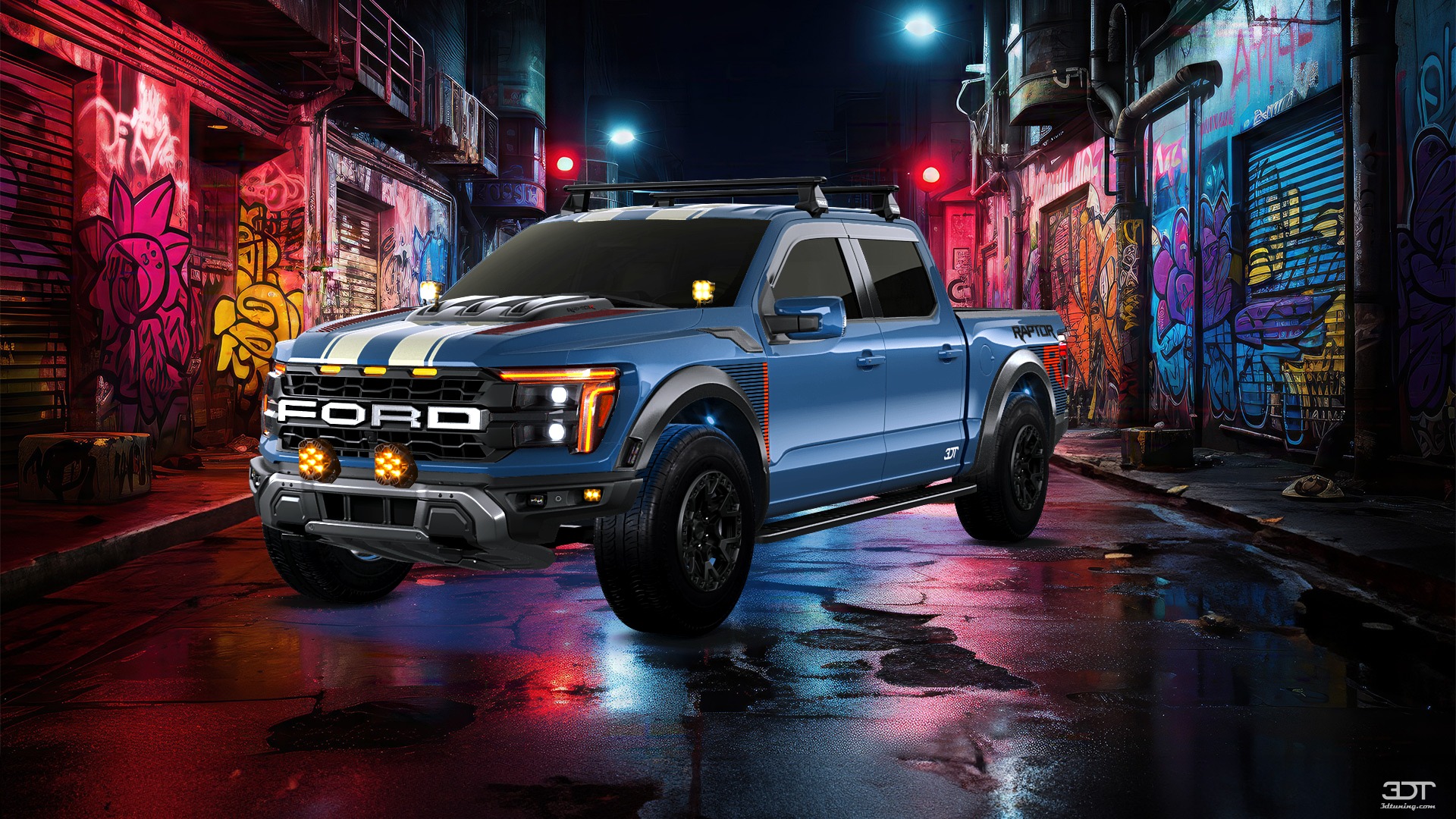 Ford F-150 Raptor 4 Door pickup truck 2024 Images