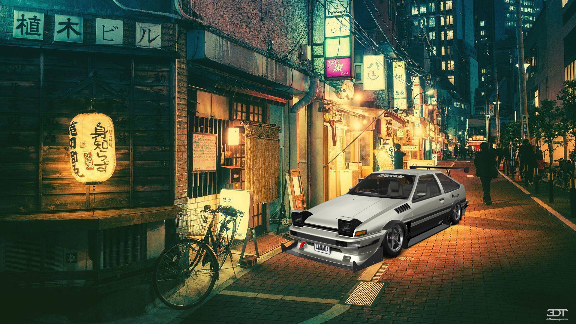 Toyota AE86 3 Door Hatchback 1985 Images