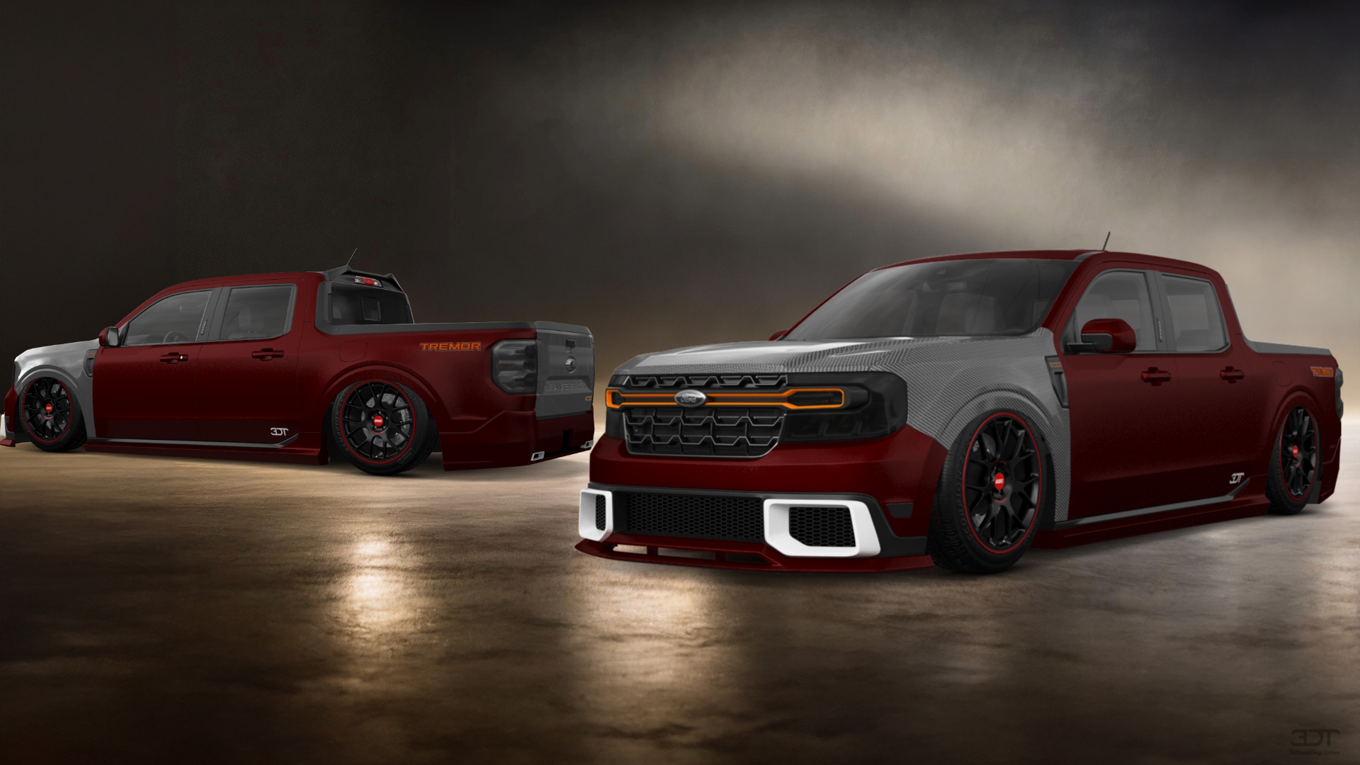 Ford Maverick 4 Door pickup truck 2022 tuning