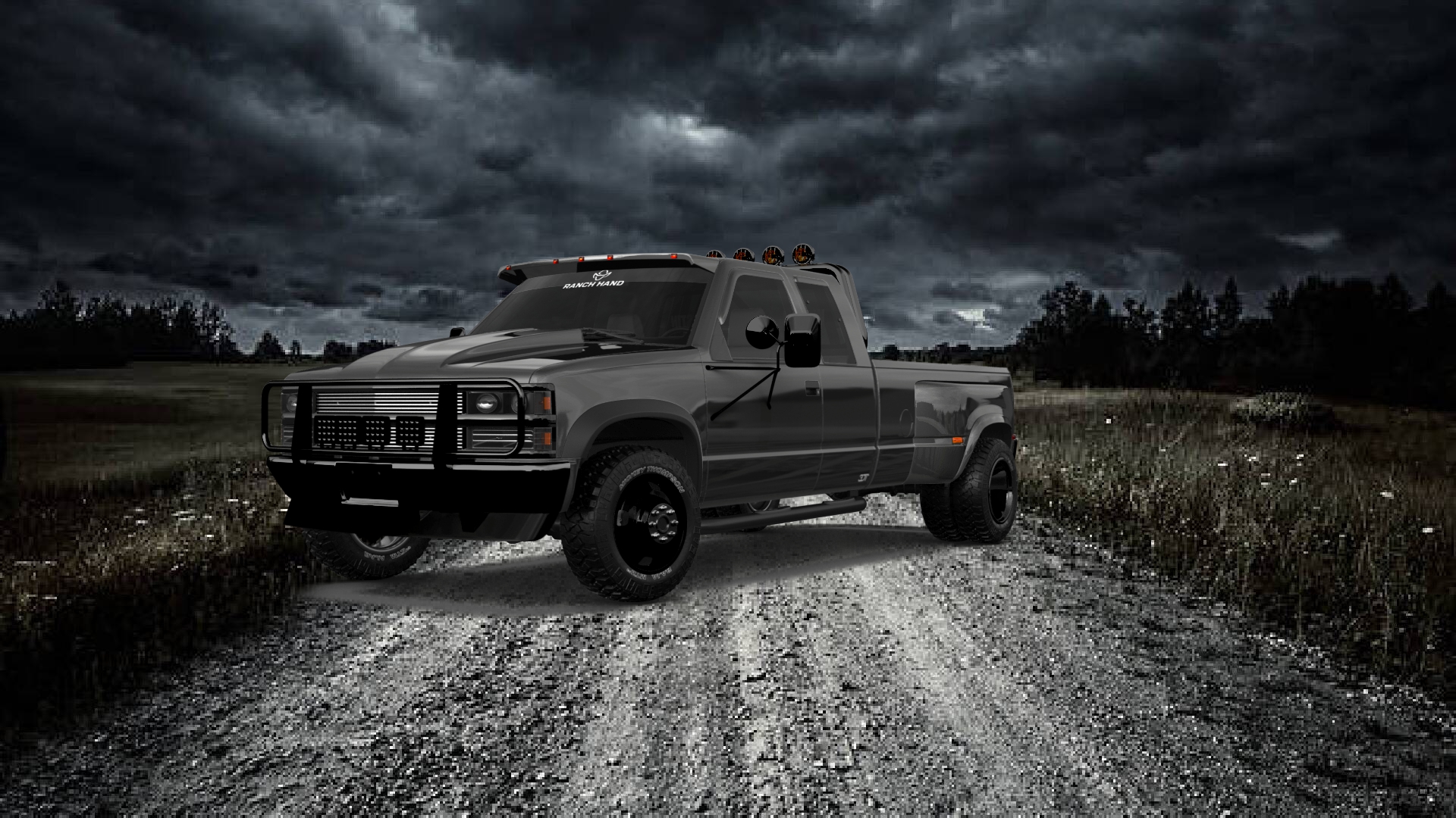 Chevrolet K3500 Extended Cab Pickup Truck 1988
