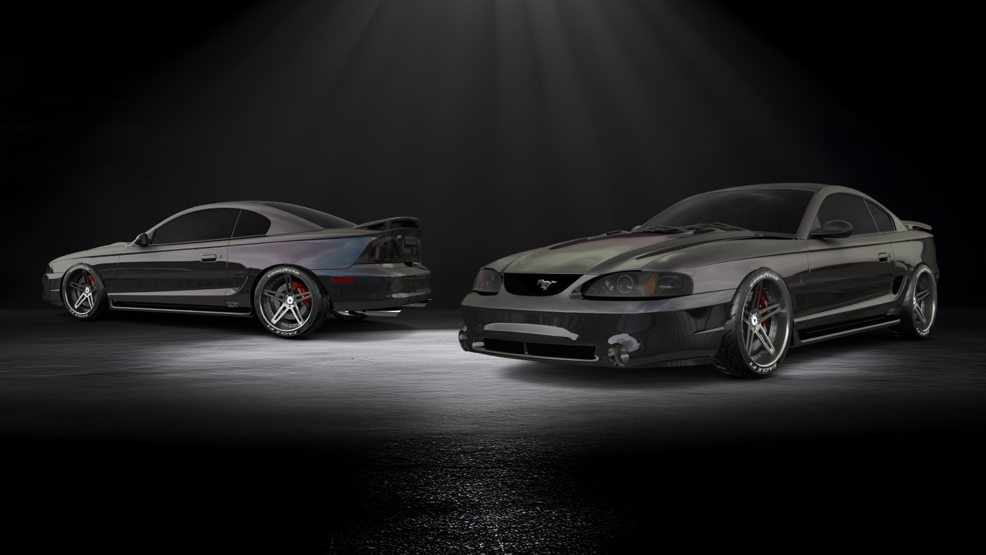 Ford Mustang 2 Door Coupe 1994 tuning