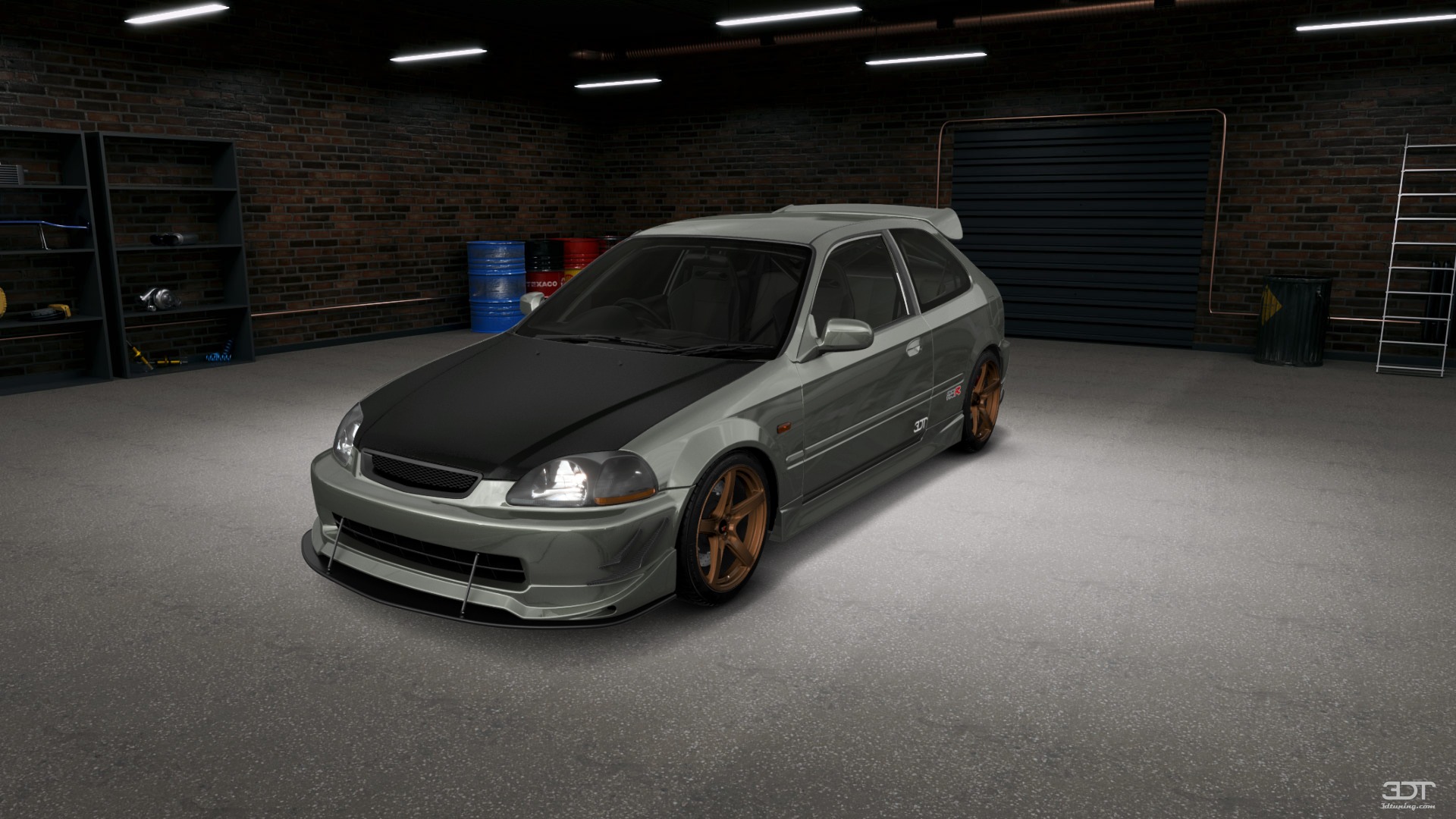 Honda Civic 3 Door Hatchback 1997 tuning