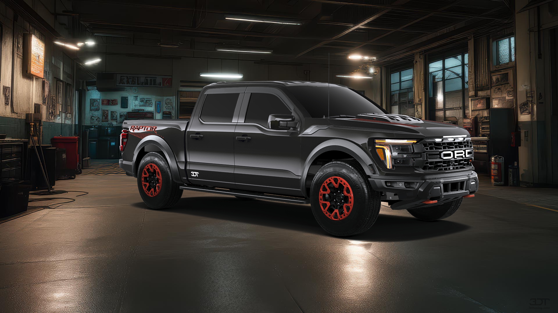 Ford F-150 Raptor 4 Door pickup truck 2024 tuning