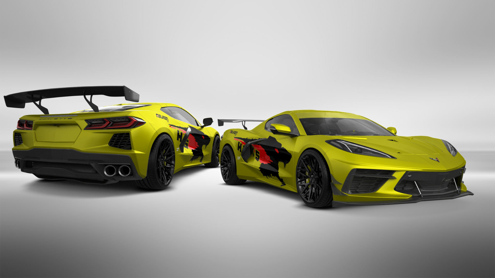 Chevrolet Corvette 2 door targa top 2020 tuning